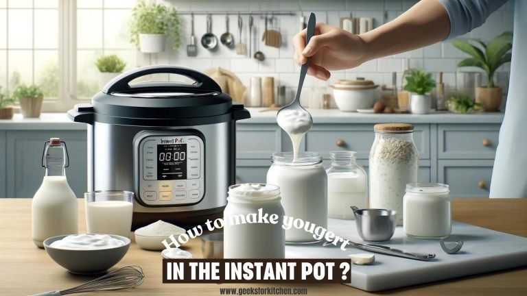 How to make yogurt in the instant pot 2024