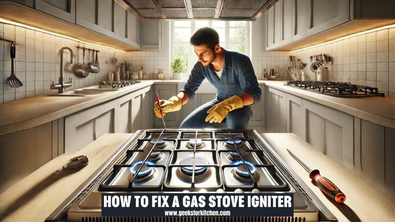 How To Fix A Gas Stove Igniter