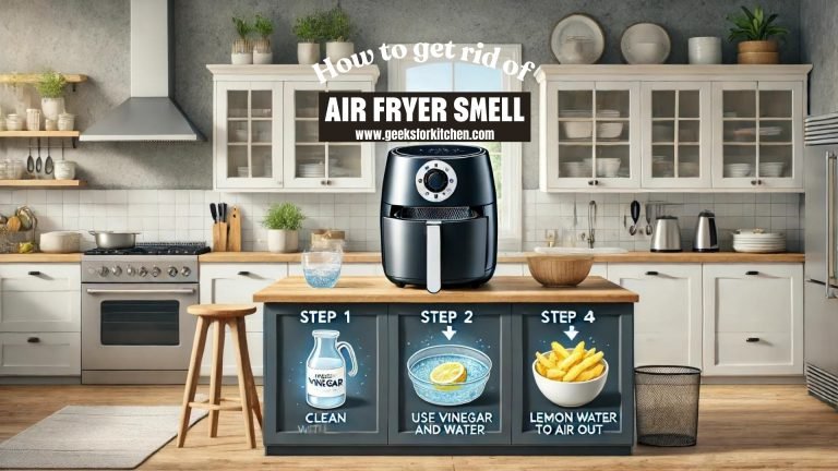 How to get rid of air fryer smell