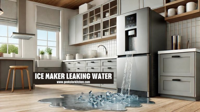 Ice Maker Leaking Water