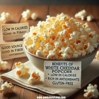 Benefits of white cheddar popcorn