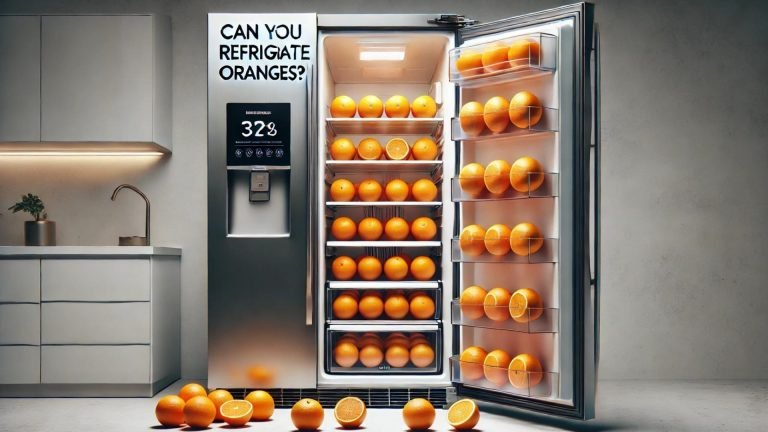 Can you refrigerate oranges