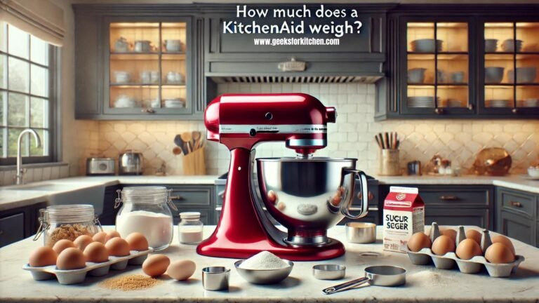 How much does a KitchenAid mixer weigh Article