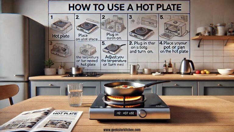 How to use a hot plate