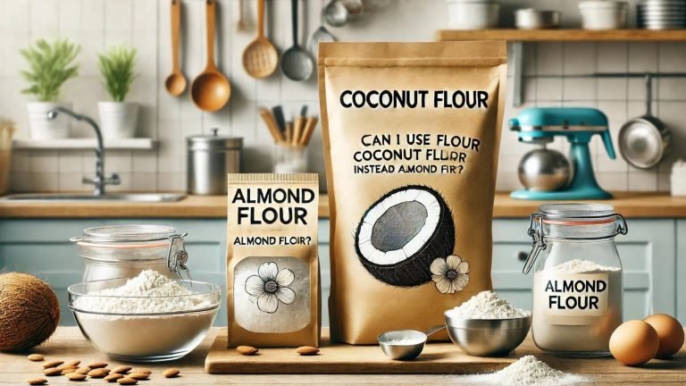 Shall I use coconut flour instead of almond flour