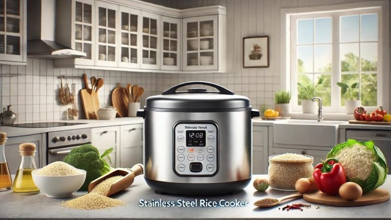 Stainless steel rice cooker