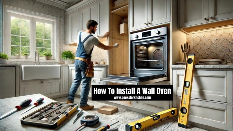 How To Install A Wall Oven