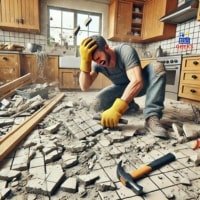 Common Challenges When Removing Tile Countertops