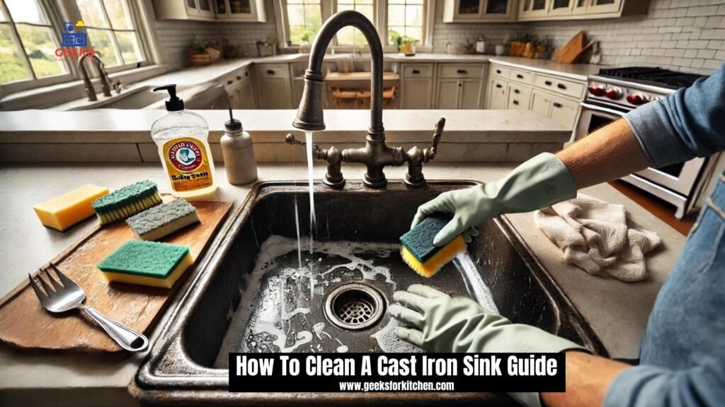 How To Clean A Cast Iron Sink