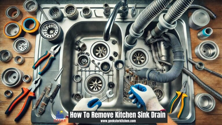 How To Remove Kitchen Sink Drain