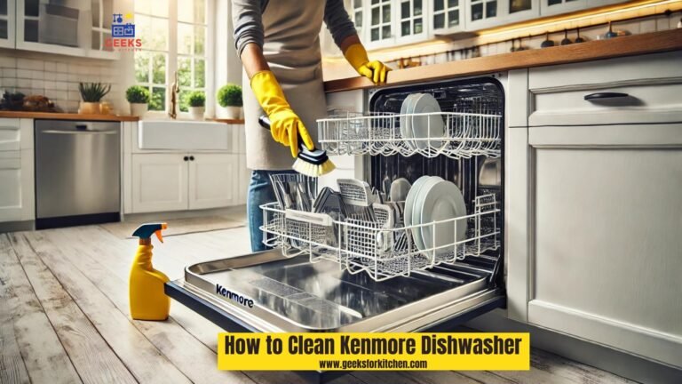 How to Clean Kenmore Dishwasher