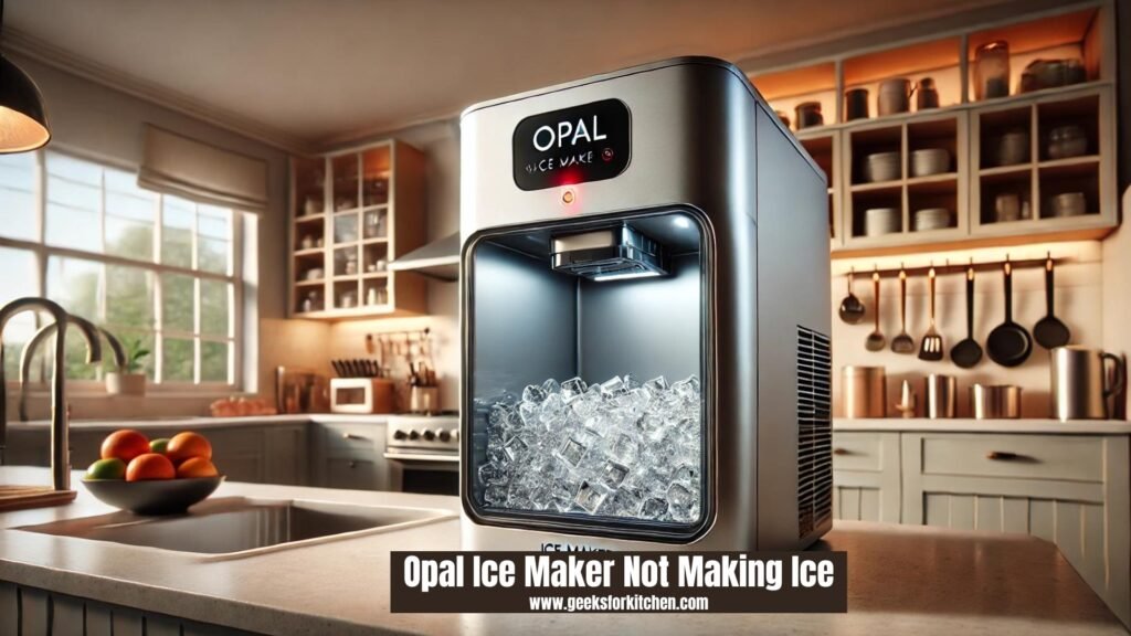 Opal Ice Maker Not Making Ice