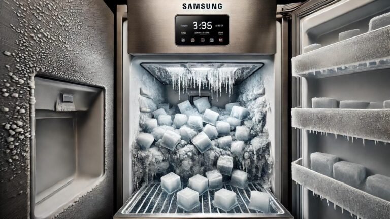 Samsung Ice Maker Freezing Up